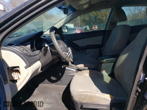 2011 Kia Forte EX with VIN KNAFU4A25B5452938, listed as a Copart auction lot 46261805 with 243,645 mi miles and Salvage Title. Bid and sale history available at carsss.com. Image 7.