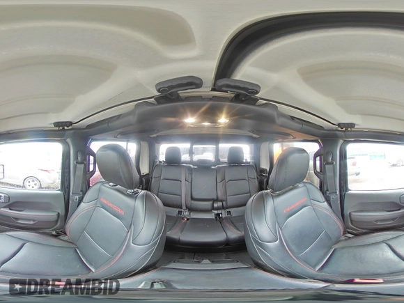 2023 Jeep Gladiator Rubicon with VIN 1C6JJTBG7PL573197, listed as a Copart auction lot 53866075 with 19,521 mi miles and Salvage title. Bid and sale history available at DreamBid. Image 15.