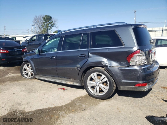 2012 Mercedes-Benz GL-Class GL 450 with VIN 4JGBF7BEXCA798977, listed as a Copart auction lot 48613755 with 133,549 mi miles and Salvage Title. Bid and sale history available at carsss.com. Image 2.