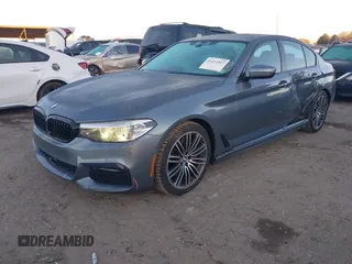 2019 BMW 5 Series 540i xDrive with VIN WBAJE7C54KWW18098, listed as a IAAI auction lot 41412017 with 59,235 mi miles and . Bid and sale history available at carsss.com. Image 2.