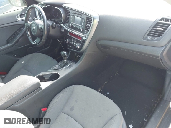 2015 Kia Optima Hybrid with VIN KNAGM4AD2F5086402, listed as a IAAI auction lot 41836546 with 88,285 mi miles. Bid and sale history available at carsss.com. Image 5.