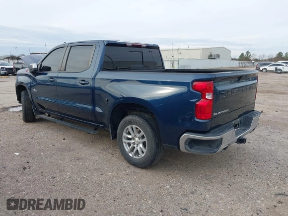 2021 Chevrolet Silverado 1500 LT with VIN 3GCUYDED5MG226677, listed as a IAAI auction lot 41299595 with 54,249 mi miles. Bid and sale history available at carsss.com. Image 3.