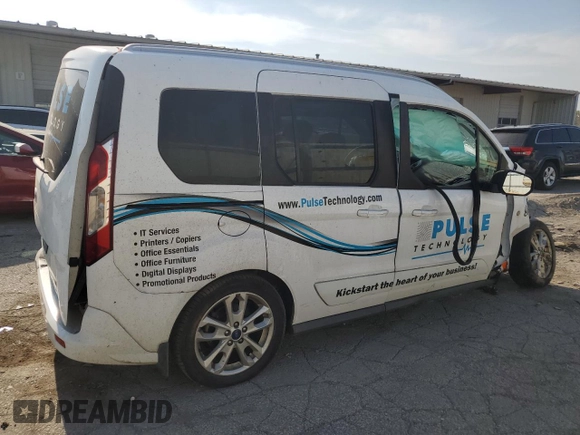 2015 Ford Transit Connect XLT с VIN NM0AE8F79F1205843, выставлен на аукционе Copart как лот 70516794 с пробегом Не указан миль и Списание • Salvage title. История ставок и продаж доступна на DreamBid. Изображение 3.