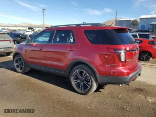 2015 Ford Explorer Sport with VIN 1FM5K8GT2FGB89762, listed as a Copart auction lot 86642024 with 165,441 mi miles and Salvage Title. Bid and sale history available at carsss.com. Image 2.