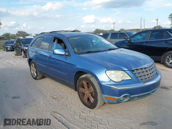 2007 Chrysler Pacifica Touring with VIN 2A8GM68XX7R323987, listed as a IAAI auction lot 41445487 with 171,533 mi miles. Bid and sale history available at carsss.com. Image 1.