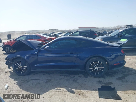 2018 Ford Mustang GT with VIN 1FA6P8CF0J5170843, listed as a IAAI auction lot 41738795 with 69,314 mi miles. Bid and sale history available at carsss.com. Image 14.