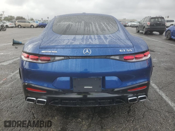 2024 Mercedes-Benz AMG GT 55 с VIN W1KRJ8AB2RF001959, выставлен на аукционе Copart как лот 44347545 с пробегом 3 044 миль миль и Списание • Salvage title. История ставок и продаж доступна на DreamBid. Изображение 6.