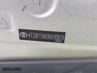 2009 Toyota Venza with VIN 4T3ZK11A69U010829, listed as a IAAI auction lot 41833610 with 194,791 mi miles. Bid and sale history available at carsss.com. Image 9.