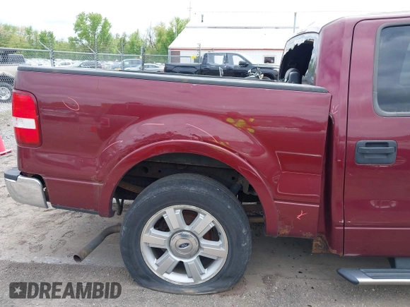 2006 Ford F-150 XLT with VIN 1FTPW14V16FB14717, listed as a IAAI auction lot 42195403 with 141,401 mi miles and . Bid and sale history available at carsss.com. Image 16.