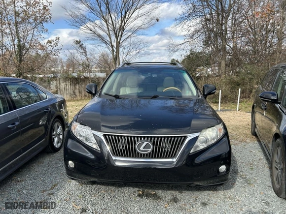 2010 Lexus RX 350 with VIN 2T2ZK1BA8AC032419, listed as a IAAI auction lot 41484850 with NaN miles. Bid and sale history available at carsss.com. Image 6.