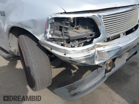 2002 Ford F-150 XL with VIN 1FTRX17262NB99755, listed as a IAAI auction lot 41181246 with 1 mi miles. Bid and sale history available at carsss.com. Image 6.