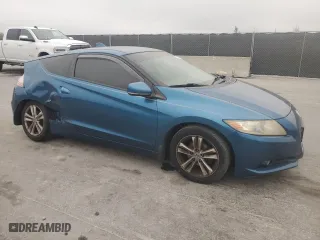 2011 Honda CR-Z EX with VIN JHMZF1C66BS014535, listed as a Copart auction lot 50511255 with 157,427 mi miles and Salvage Title. Bid and sale history available at carsss.com. Image 4.