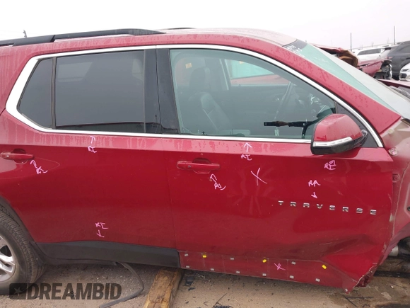 2020 Chevrolet Traverse LT with VIN 1GNERHKW0LJ264997, listed as a IAAI auction lot 41867518 with 36,717 mi miles and . Bid and sale history available at DreamBid. Image 13.