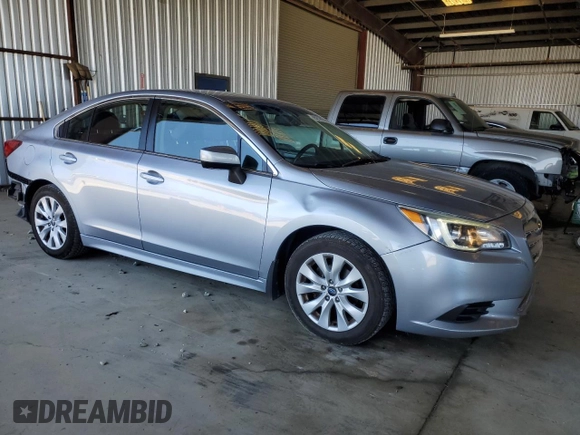 2015 Subaru Legacy Premium with VIN 4S3BNAC68F3013800, listed as a Copart auction lot 65273825 with 120,855 mi miles and Salvage title. Bid and sale history available at DreamBid. Image 4.