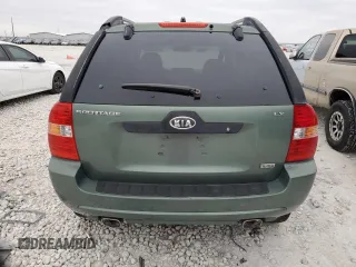 2005 Kia Sportage LX with VIN KNDJE723557062868, listed as a Copart auction lot 41758315 with 184,368 mi miles and Clean Title. Bid and sale history available at carsss.com. Image 6.