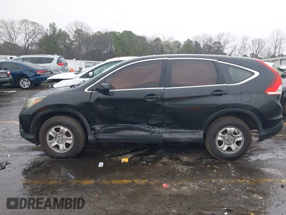 2013 Honda CR-V LX with VIN 3CZRM3H31DG710936, listed as a IAAI auction lot 41608766 with 122,624 mi miles. Bid and sale history available at carsss.com. Image 14.