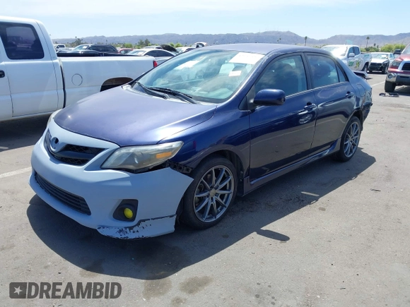 2013 Toyota Corolla L with VIN 5YFBU4EE8DP100982, listed as a IAAI auction lot 42139527 with 220,295 mi miles and . Bid and sale history available at DreamBid. Image 2.