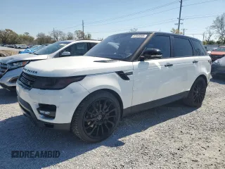 2017 Land Rover Range Rover Sport HSE with VIN SALWR2FV5HA173784, listed as a Copart auction lot 47349305 with 85,303 mi miles and Salvage Title. Bid and sale history available at carsss.com. Image 1.