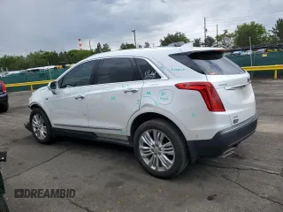 2018 Cadillac XT5 Premium Luxury AWD with VIN 1GYKNFRS6JZ178777, listed as a Copart auction lot 57527735 with 92,086 mi miles and Salvage title. Bid and sale history available at DreamBid. Image 2.