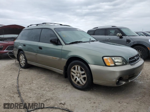2003 Subaru Legacy Outback with VIN 4S3BH665437641509, listed as a Copart auction lot 75300044 with 212,675 mi miles and Non repairable. Bid and sale history available at DreamBid. Image 4.