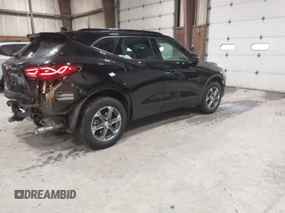 2023 Chevrolet Blazer LT with VIN 3GNKBJR45PS234918, listed as a IAAI auction lot 42318333 with 16,348 mi miles and . Bid and sale history available at DreamBid. Image 4.