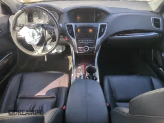 2015 Acura TLX V6 Tech with VIN 19UUB2F51FA008283, listed as a Copart auction lot 53394615 with 91,666 mi miles and Salvage Title. Bid and sale history available at carsss.com. Image 8.