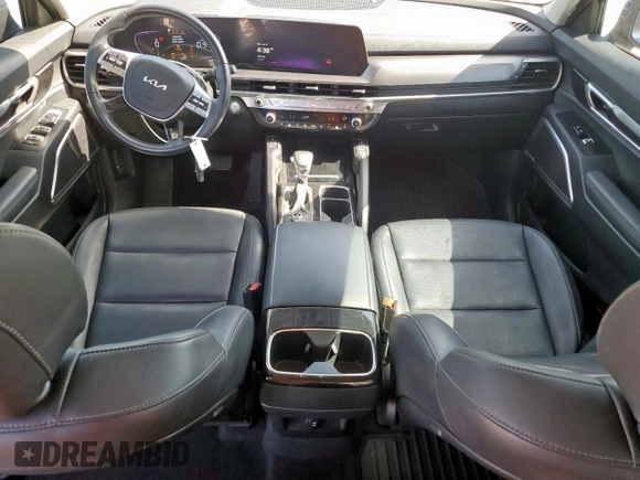 2024 Kia Telluride S with VIN 5XYP6DGC7RG492778, listed as a Copart auction lot 65922665 with 35,655 mi miles and Salvage title. Bid and sale history available at DreamBid. Image 8.