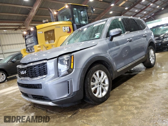 2022 Kia Telluride LX with VIN 5XYP24HC4NG230804, listed as a Copart auction lot 55994425 with 97,397 mi miles and Salvage title. Bid and sale history available at DreamBid. Image 1.
