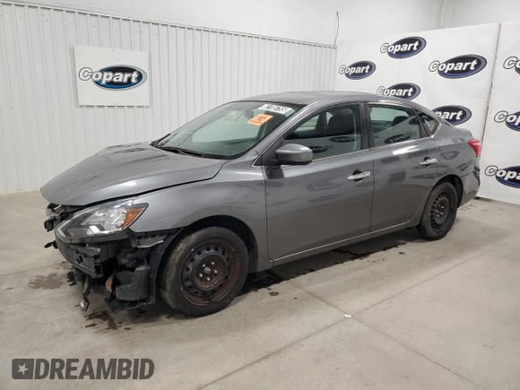 2019 Nissan Sentra S with VIN 3N1AB7AP6KY352210, listed as a Copart auction lot 62705755 with 87,934 mi miles and Clean title. Bid and sale history available at DreamBid. Image 1.