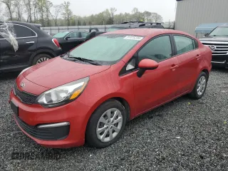 2017 Kia Rio LX with VIN KNADM4A35H6072419, listed as a Copart auction lot 51075235 with 160,480 mi miles and Clean Title. Bid and sale history available at carsss.com. Image 1.