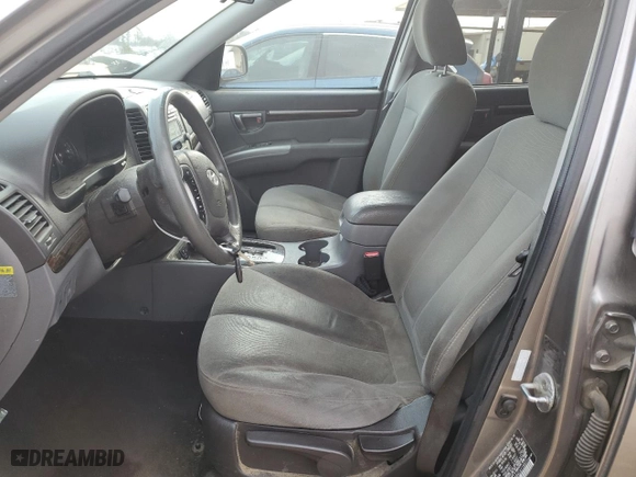 2012 Hyundai Santa Fe GLS with VIN 5XYZG3AB4CG115977, listed as a Copart auction lot 47595865 with 187,151 mi miles and Salvage Title. Bid and sale history available at carsss.com. Image 7.
