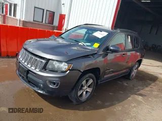 2016 Jeep Compass High Altitude Edition with VIN 1C4NJCEA4GD806920, listed as a IAAI auction lot 41163826 with 129,104 mi miles. Bid and sale history available at carsss.com. Image 18.