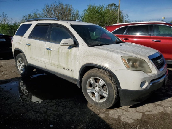 2008 GMC Acadia SLT1 with VIN 1GKER23718J130489, listed as a Copart auction lot 55009055 with 183,021 mi miles and Clean Title. Bid and sale history available at carsss.com. Image 4.