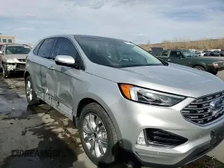 2019 Ford Edge Titanium with VIN 2FMPK4K95KBB56706, listed as a Copart auction lot 52135685 with 72,471 mi miles and Salvage Title. Bid and sale history available at carsss.com. Image 14.