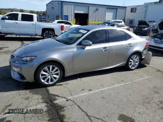 2016 Lexus IS 200t with VIN JTHBA1D20G5038041, listed as a Copart auction lot 52148465 with 97,981 mi miles and Salvage Title. Bid and sale history available at DreamBid. Image 1.