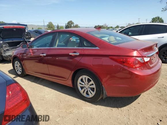 2011 Hyundai Sonata Limited with VIN 5NPEC4AC4BH270237, listed as a Copart auction lot 55280055 with 87,298 mi miles and Clean Title. Bid and sale history available at DreamBid. Image 2.