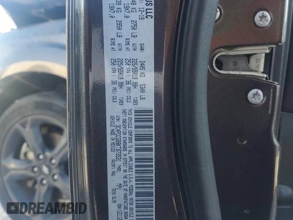 2019 Dodge Journey Crossroad with VIN 3C4PDCGB8KT873531, listed as a Copart auction lot 41603265 with 110,533 mi miles and Salvage Title. Bid and sale history available at DreamBid. Image 13.