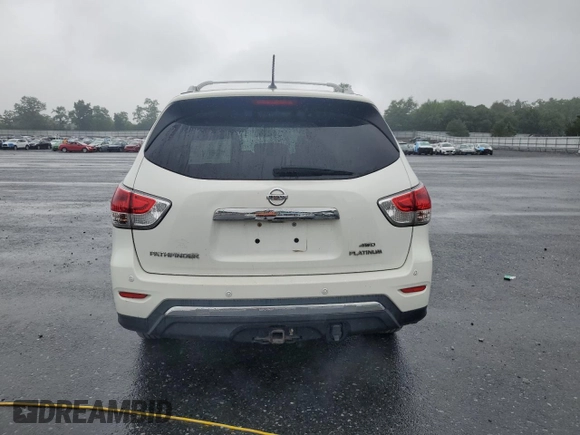 2013 Nissan Pathfinder SL with VIN 5N1AR2MM7DC657378, listed as a Copart auction lot 61167045 with 165,192 mi miles and Clean title. Bid and sale history available at DreamBid. Image 6.