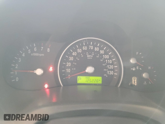 2009 Kia Sedona LX with VIN KNDMB233196279966, listed as a Copart auction lot 49606935 with 125,226 mi miles and Salvage Title. Bid and sale history available at carsss.com. Image 9.