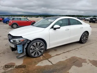 2023 Mercedes-Benz CLA 250 with VIN W1K5J4HB7PN366430, listed as a Copart auction lot 59786875 with 14,336 mi miles and Salvage title. Bid and sale history available at DreamBid. Image 1.