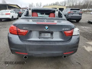2015 BMW 4 Series 435i xDrive with VIN WBA3T7C56FP942328, listed as a Copart auction lot 52410695 with Not provided miles and Salvage title. Bid and sale history available at DreamBid. Image 6.
