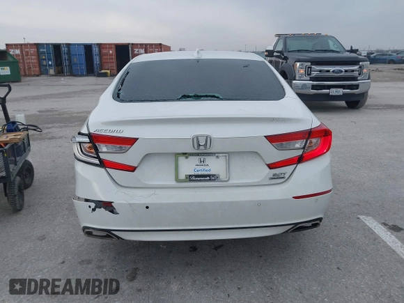 2020 Honda Accord Touring with VIN 1HGCV2F96LA011360, listed as a IAAI auction lot 41192112 with 64,643 mi miles and . Bid and sale history available at DreamBid. Image 17.