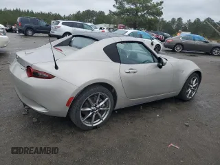 2022 Mazda MX-5 Miata Grand Touring z VIN JM1NDAM78N0504942, wystawiony jako Copart lot #83746334 z przebiegiem 17 610 mil mil oraz Szkoda całkowita • Salvage title. Historia ofert i sprzedaży dostępna na DreamBid. Obrazek 3.