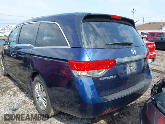 2016 Honda Odyssey LX z VIN 5FNRL5H21GB082236, wystawiony jako IAAI lot #42162790 z przebiegiem 78 318 mil mil oraz . Historia ofert i sprzedaży dostępna na DreamBid. Obrazek 3.