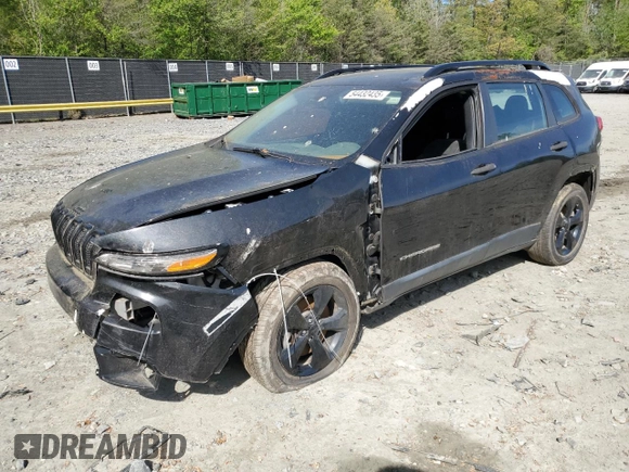 2016 Jeep Cherokee Limited z VIN 1C4PJMDS4GW305720, wystawiony jako Copart lot #54432435 z przebiegiem 87 851 mil mil oraz Szkoda całkowita • Salvage title. Historia ofert i sprzedaży dostępna na DreamBid. Obrazek 1.