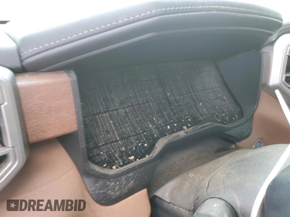 2024 Toyota Tundra 1794 Edition with VIN 5TFMC5DBXRX063757, listed as a Copart auction lot 74840034 with Not provided miles and Salvage title. Bid and sale history available at DreamBid. Image 9.