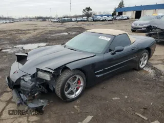 2002 Chevrolet Corvette with VIN 1G1YY32G625134159, listed as a Copart auction lot 85745794 with 124,540 mi miles and Salvage Title. Bid and sale history available at carsss.com. Image 1.