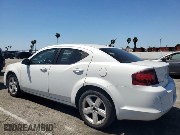 2013 Dodge Avenger SXT z VIN 1C3CDZCB5DN679697, wystawiony jako Copart lot #56499565 z przebiegiem 126 191 mil mil oraz Czysty tytuł • Clean title. Historia ofert i sprzedaży dostępna na DreamBid. Obrazek 2.