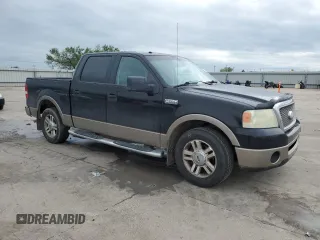 2006 Ford F-150 XLT with VIN 1FTPW12V36KD91489, listed as a Copart auction lot 51174535 with 140,008 mi miles and Salvage Title. Bid and sale history available at carsss.com. Image 4.