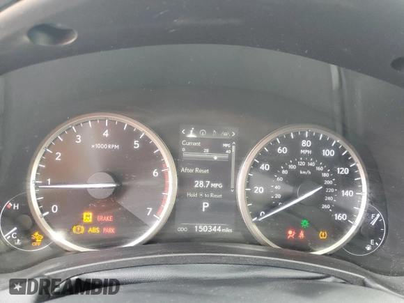 2020 Lexus NX with VIN JTJGARBZ3L5009811, listed as a Copart auction lot 50049675 with 150,344 mi miles and Non Repairable. Bid and sale history available at carsss.com. Image 9.